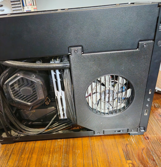 Lowered SFX SF750 PSU Bracket for Lian Li x Dan Cases A4-H20 Mini-ITX Case