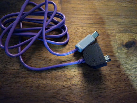 Gamecube Link Cable Modified To Fit Analogue Pocket