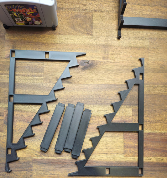 N64 SNES Mega Drive 10 Game Cartridge Stands
