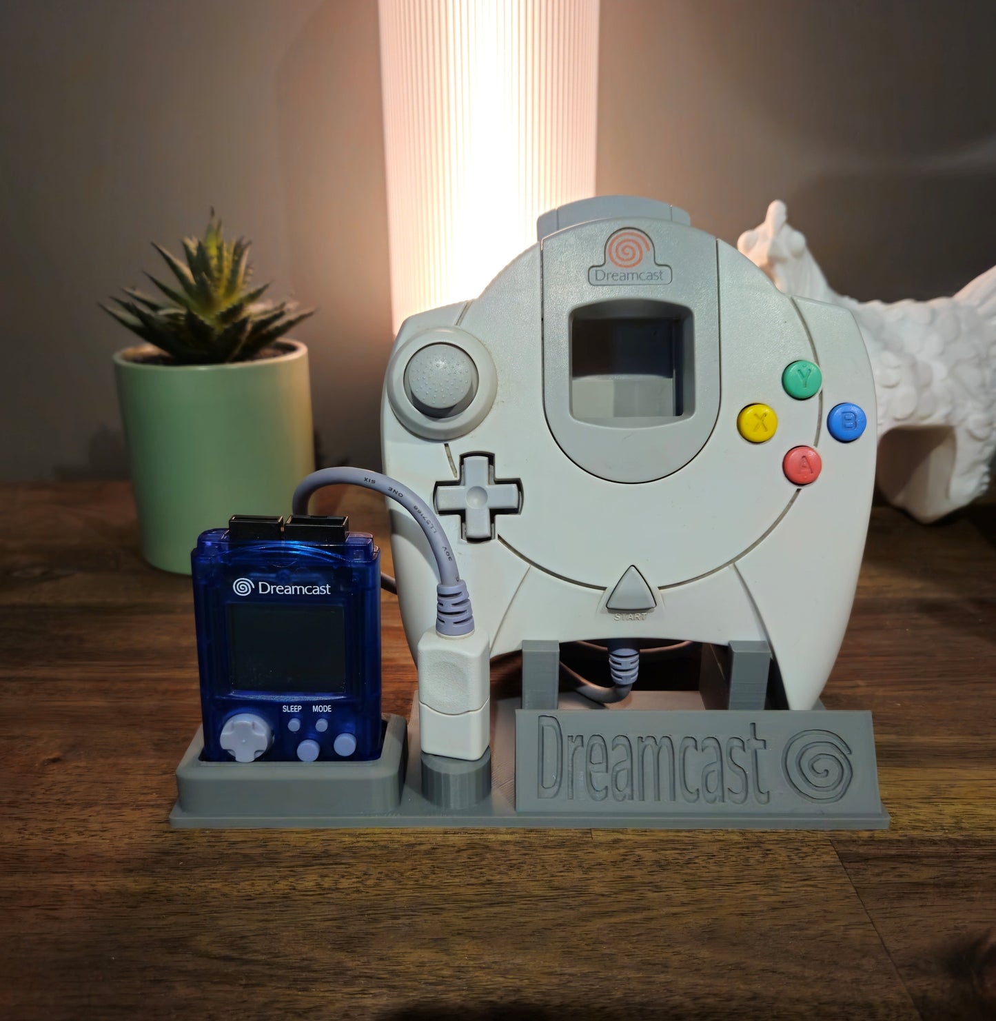 Dreamcast Controller and VMU Stand