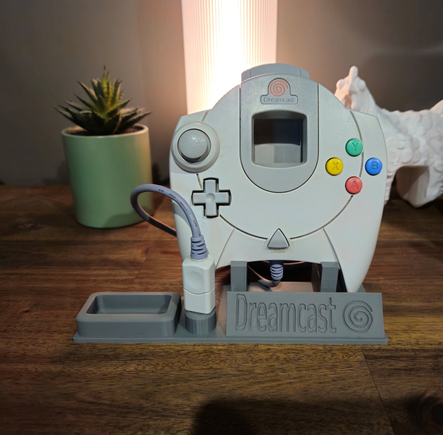 Dreamcast Controller and VMU Stand
