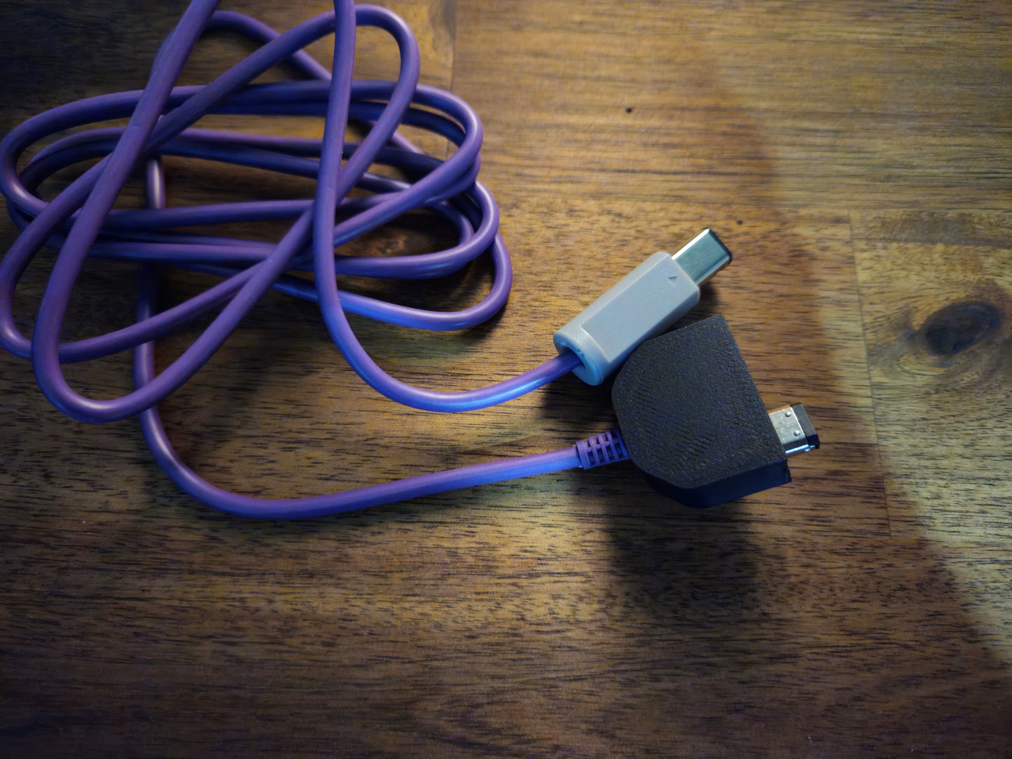 Gamecube Link Cable Modified To Fit Analogue Pocket