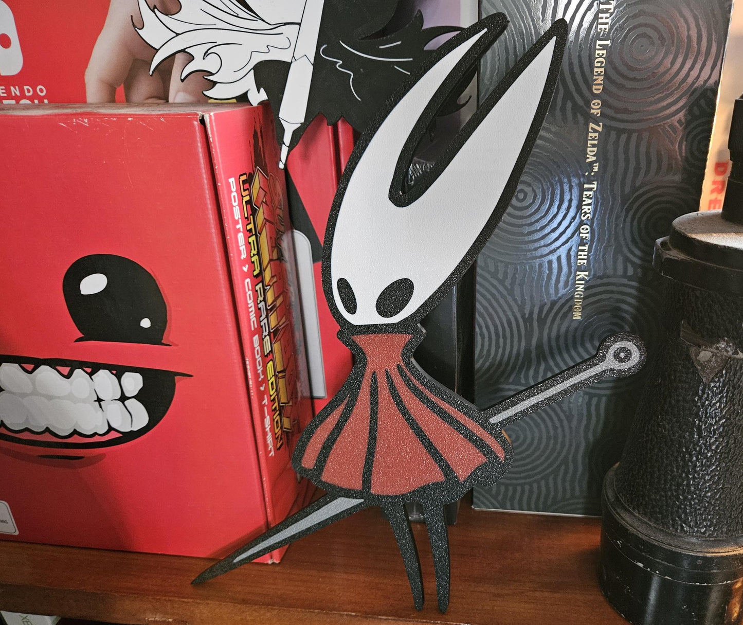 Hornet from Hollow Knight Silksong 3d printed shelf ornament