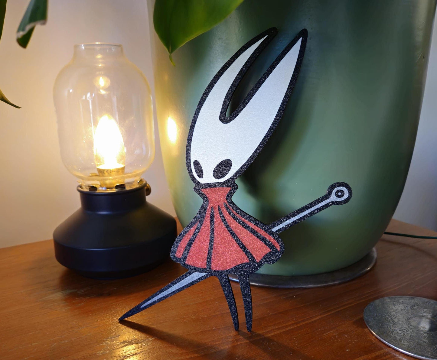 Hornet from Hollow Knight Silksong 3d printed shelf ornament
