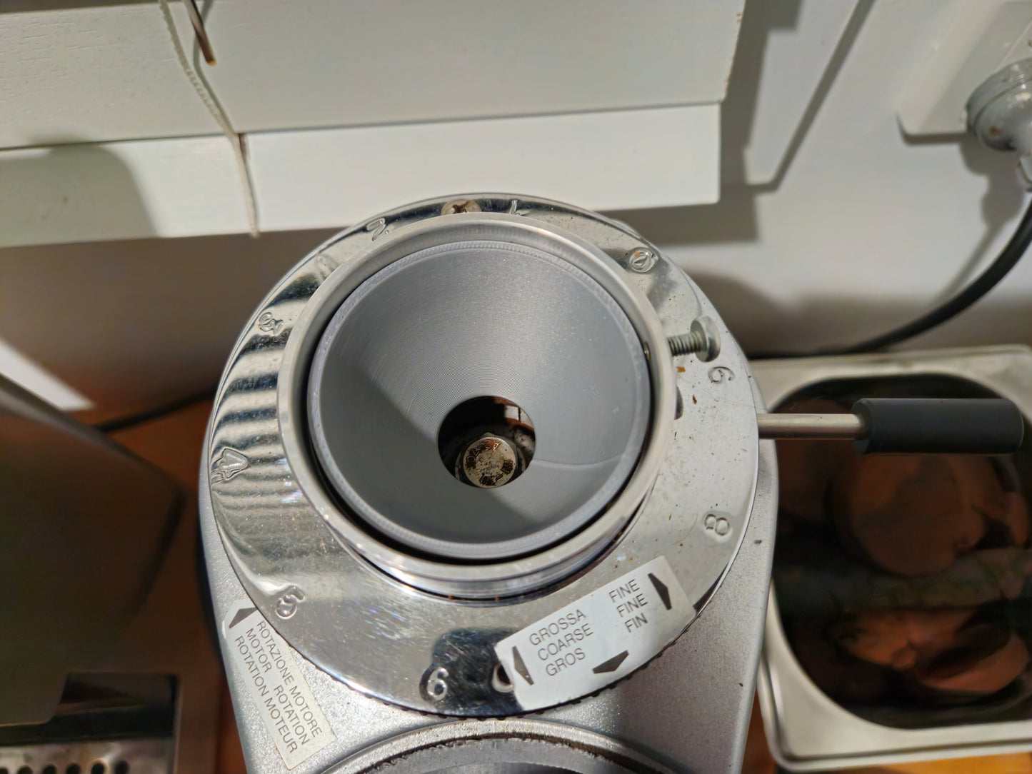 Mazzer Mini Doserless Funnel Mod