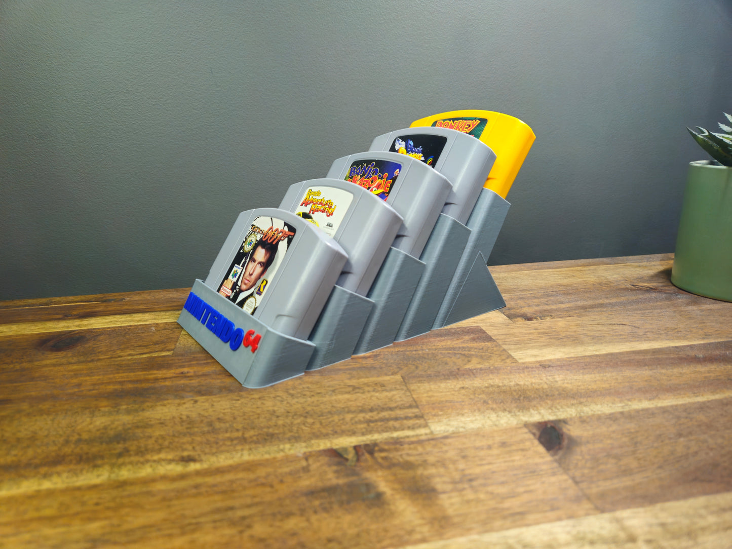 Nintendo 64 5 Game Catridge Holder