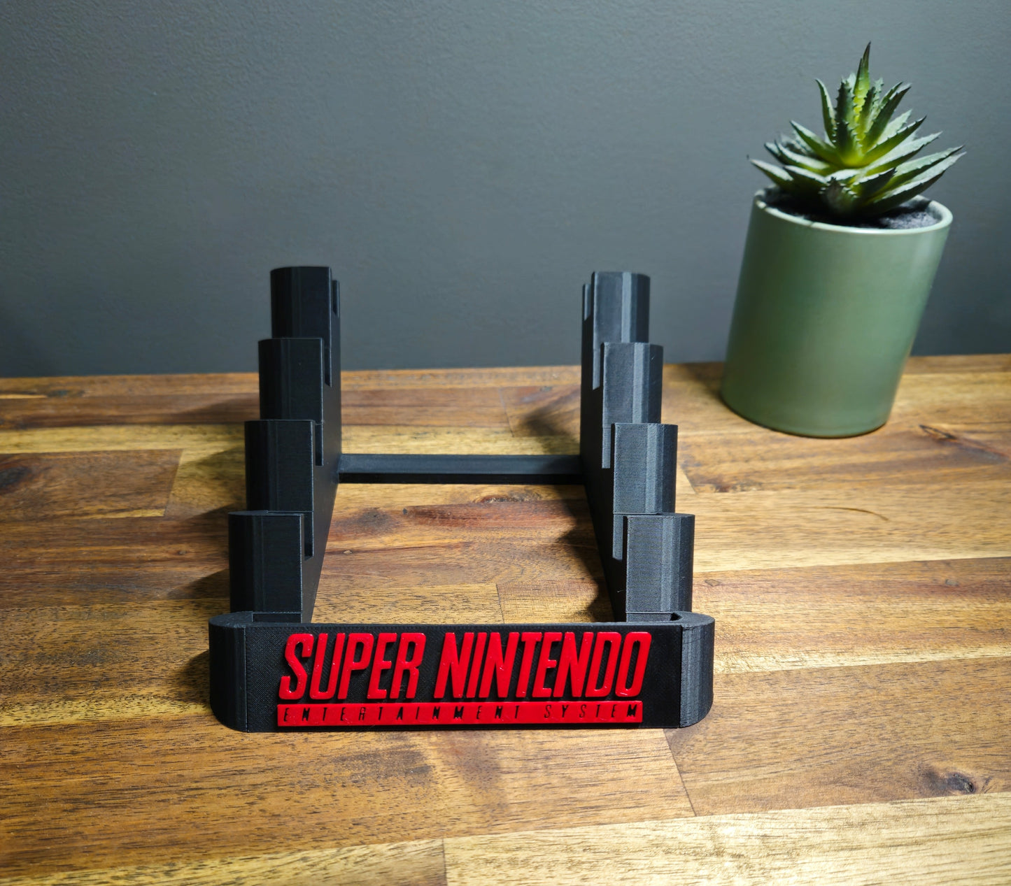 Super Nintendo 5 Game Catridge Holder for PAL and NTSC