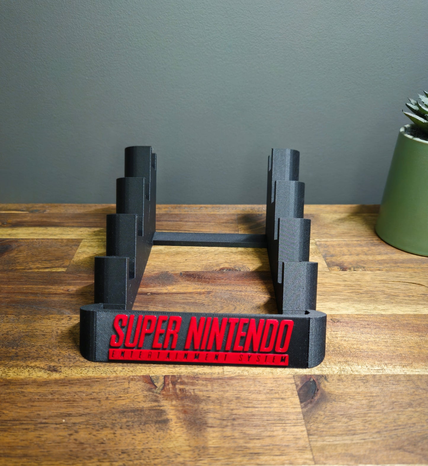 Super Nintendo 5 Game Catridge Holder for PAL and NTSC