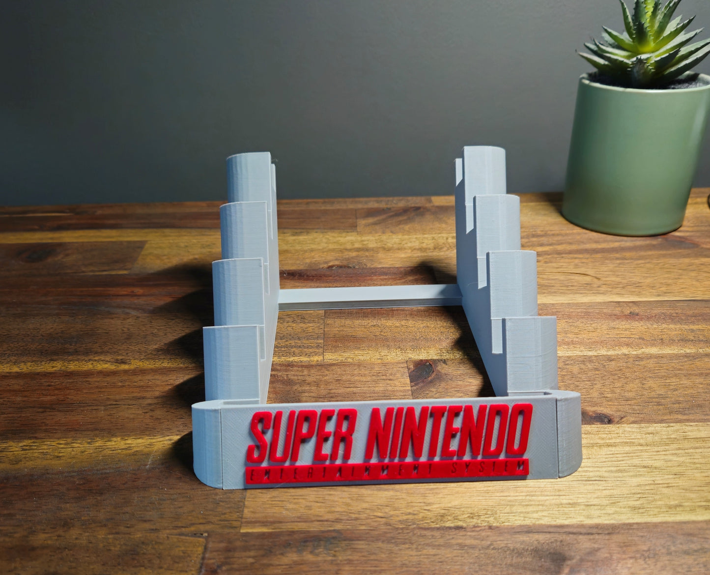 Super Nintendo 5 Game Catridge Holder for PAL and NTSC